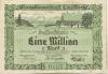 Leutkirch -Amtskörperschaft - 20.8.1923 - 1 Million Mark 
