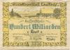 Leutkirch -Amtskörperschaft - 20.8.1923 - 100 Milliarden Mark 