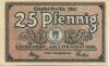 Lieberose - Stadt - 1.10.1920 - 25 Pfennig 