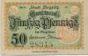 Liegnitz (heute: PL-Legnica) - Stadt - -- - 50 Pfennig 