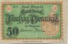 Liegnitz (heute: PL-Legnica) - Stadt - -- - 50 Pfennig 
