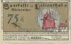 Lilienthal - Sparkasse - 15.3.1921 - 75 Pfennig 