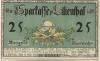 Lilienthal - Sparkasse - 15.5.1921 - 25 Pfennig 