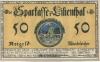 Lilienthal - Sparkasse - 15.5.1921 - 50 Pfennig 