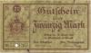 Limbach (heute: Limbach-Oberfrohna) - Stadt - - 31.3.1920 - 20 Mark