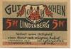 Lindenberg - Stadt - 1.9.1947 - 5 Pfennig 
