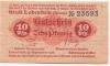 Lobenstein - Stadt - 29.9.1918 - 10 Pfennig 