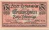 Lobenstein - Stadt - 15.9.1919 - 10 Pfennig 