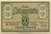 Lobenstein - Stadt - 15.3.1921 - 50 Pfennig 