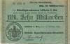 Löbau - Städtische Sparkassen-Anstalt - 18.10.1923 - 10 Milliarden Mark 
