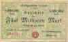 Lörrach - Stadt - 25.8.1923 - 5 Millionen Mark 