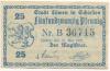 Löwen (heute: PL.Lewin Brzeski) - Stadt - 21.5.1920 - 25 Pfennig