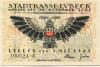 Lübeck - Stadt - 1.5.1921 - 31.12.1921 - 50 Pfennig 