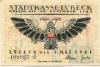 Lübeck - Stadt - 1.5.1921 - 31.12.1921 - 50 Pfennig 