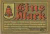 Lüdinghausen - Stadt - 1.10.1921- 1 Mark 
