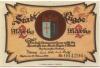 Lügde - Stadt - 16.2.1921 - 2 Mark 
