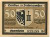 Lunden - Gemeinde- 19.5.1921 - 50 Pfennig 