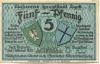 Lyck (heute: PL-Elk) - Stadt - 1.10.1920 - 5 Pfennig 