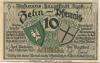 Lyck (heute: PL-Elk) - Stadt - 1.10.1920 - 10 Pfennig 