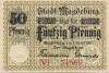 Magdeburg - Stadt - 1.4.1917 - 50 Pfennig 