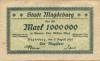 Magdeburg - Stadt - 9.8.1923 - 1 Million Mark 