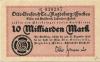 Magdeburg - Gruson. Otto, & Co, Eisen- und Stahlwerk, Zahnräder-Fabrik, Schönebecker Str. 66 - - 31.12.1923 - 10 Milliarden Mark 