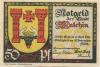 Malchin - Stadt - - 31.12.1922 - 50 Pfennig 