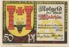 Malchin - Stadt - - 31.12.1922 - 50 Pfennig 