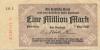 Mannheim - Badische Bank - 7.8.1923 - 1 Million Mark 