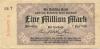 Mannheim - Badische Bank - 7.8.1923 - 1 Million Mark 