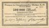 Mannheim-Waldhof - Spiegelmanufaktur Waldhof AG - - 31.8.1923 - 500000 Mark 