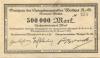 Mannheim-Waldhof - Spiegelmanufaktur Waldhof AG - - 31.8.1923 - 500000 Mark