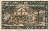 Marburg - Marburger Briefmarken- und Notgeldausstellungs-Leitung - 22.10 - 24.10.1921 - 25 Pfennig