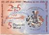 Marburg - W. V. Hohenstaufen-Königsberg, Kaffweg 11 (Hansen-Haus) - 13.6. - 15.6.2008 - 2.5 Euro