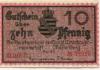 Marienberg - Amtshauptmannschaft - Mai 1917 - 31.12.1918 - 10 Pfennig 