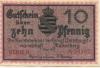 Marienberg - Amtshauptmannschaft - Mai 1917 - 31.12.1918 - 10 Pfennig 