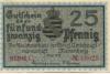 Marienberg - Amtshauptmannschaft - Mai 1917 - 31.12.1918 - 25 Pfennig 