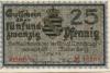 Marienberg - Amtshauptmannschaft - Mai 1917 - 31.12.1918 - 25 Pfennig