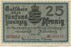 Marienberg - Amtshauptmannschaft - Mai 1917 - 31.12.1918 - 25 Pfennig 