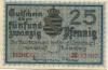 Marienberg - Amtshauptmannschaft - Mai 1917 - 31.12.1918 - 25 Pfennig 