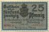 Marienberg - Amtshauptmannschaft - Mai 1917 - 31.12.1918 - 25 Pfennig 
