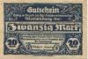 Marienberg - Amtshauptmannschaft - 2.11.1918 - 20 Mark 