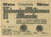 Marienberg - Amtshauptmannschaft - 4.10.1923 - 100 Millionen Mark 