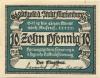 Marienburg (heute: PL-Malbork) - Stadt - -- - 10 Pfennig 