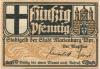 Marienburg (heute: PL-Malbork) - Stadt - -- - 50 Pfennig 