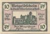 Marienwerder (heute: PL-Kwidzyn) - Stadt - -- - 10 Pfennig 