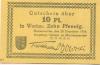 Marienwerder (heute: PL-Kwidzyn) - Vorschuss-Verein EGmbH - 20.12.1916 - 10 Pfennig 