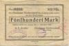 Markersdorf - Girokasse und G. F. Grosser (Strickmaschinenfabrik) - 6.10.1922 - 500 Mark