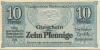 Markneukirchen - Stadt - - 31.12.1918 - 10 Pfennig 