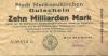Markneukirchen - Stadt - 24.10.1923 - 10 Milliarden Mark